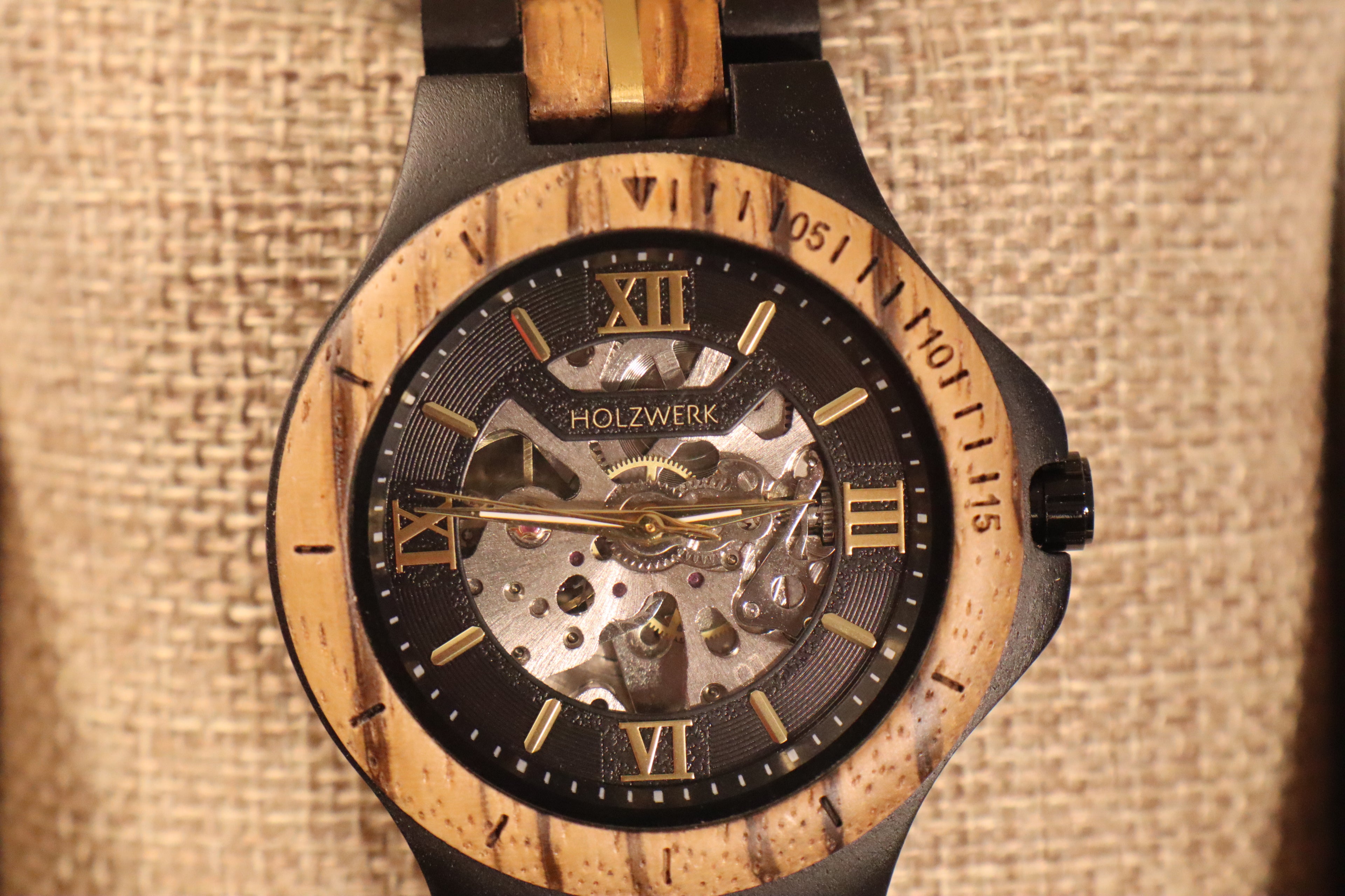 Ρολόι "Noir Mechanico"